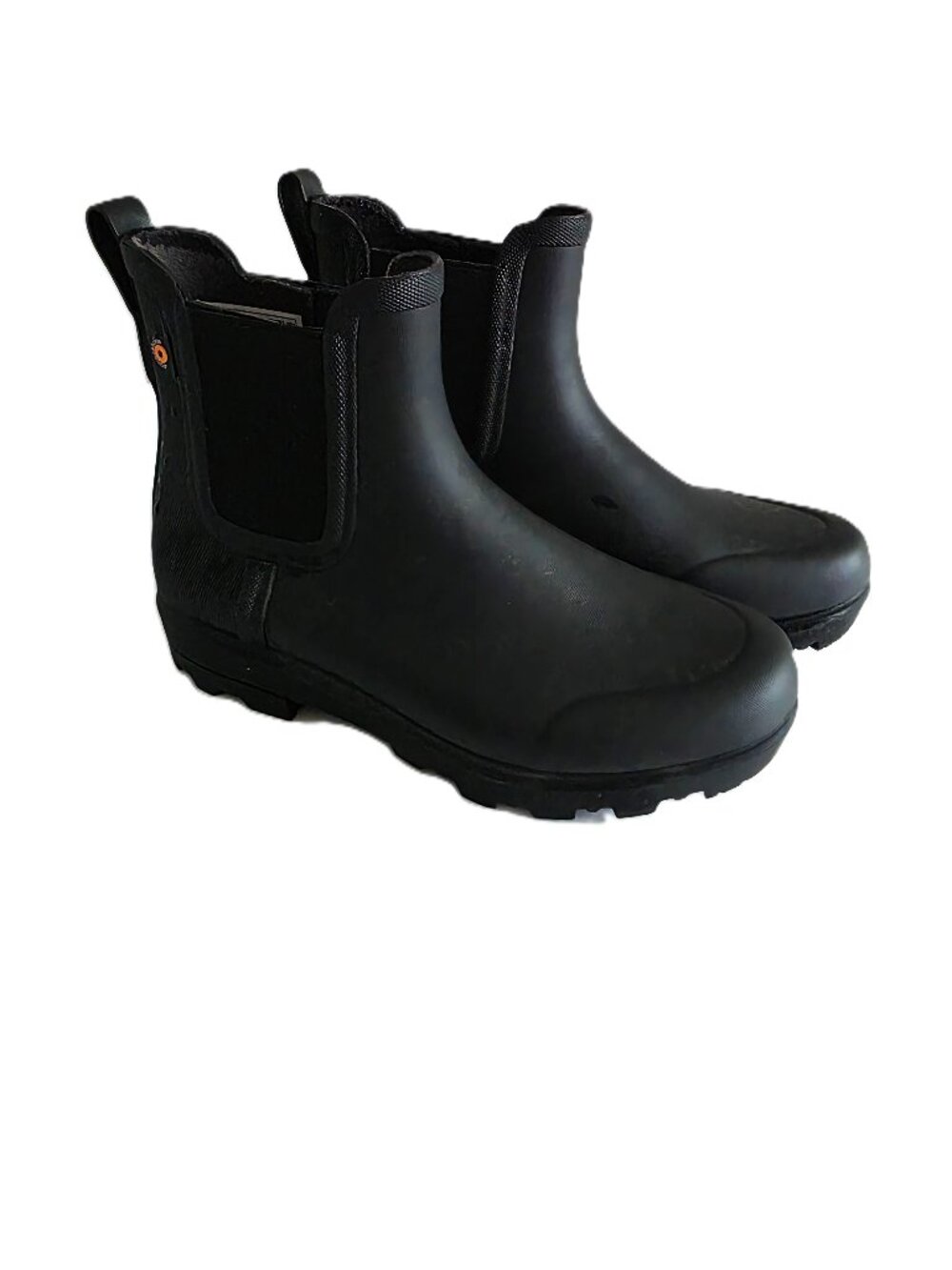 Bogs black Holly Chelsea rainboots